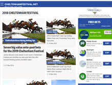 Tablet Screenshot of cheltenhamfestival.net